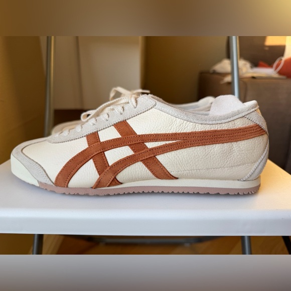 Onitsuka Tiger by Asics Other - Onitsuka Tiger Mexico 66 Cream and Brown Sneakers